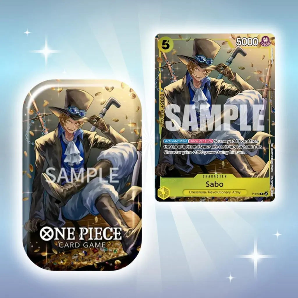 One Piece TS-02 Mini Tin A – Tin Pack – NEU & Versiegelt – OVP ENG
