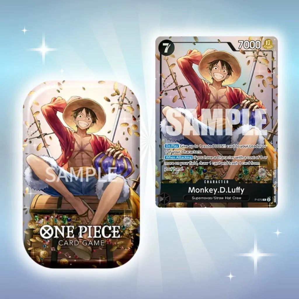 One Piece TS-02 Mini Tin A – Tin Pack – NEU & Versiegelt – OVP ENG