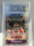 One Piece TCG – Monkey D. Luffy (OP07-073) – Bandai Card Fest 25/26 – BGS 9.5 Gem Mint