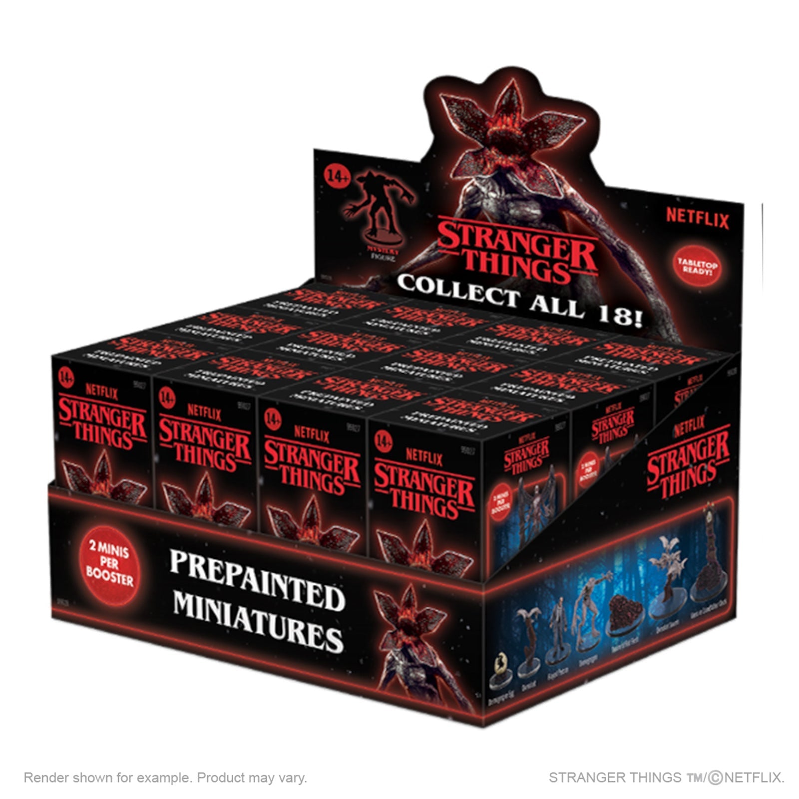 Back-Order: Stranger Things - Prepainted Miniatures - Blind Box