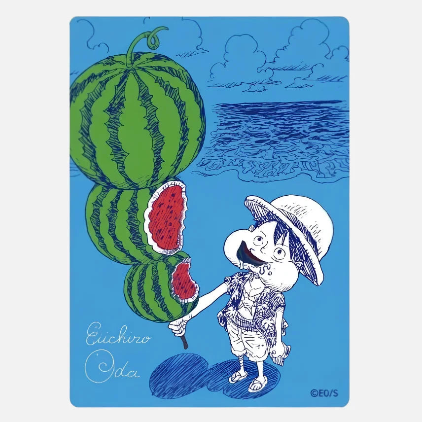 One Piece NatsuComi 2026 Meta Kira Card Luffy Eiichiro Oda Signed Promo Japanese