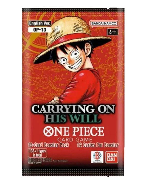 One Piece Carrying On His Will Booster OP13