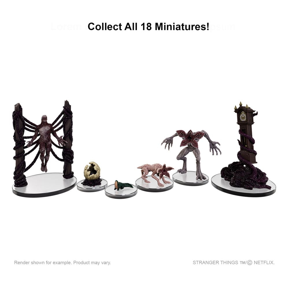 Back-Order: Stranger Things - Prepainted Miniatures - Blind Box
